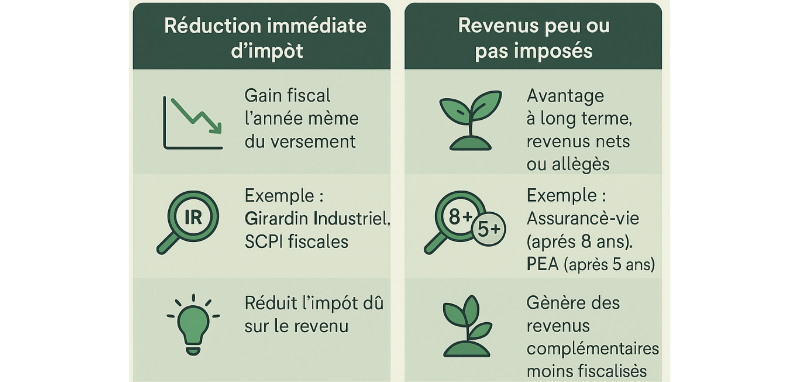 Réduire ou ne pas imposer